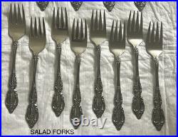 Oneida Deluxe Stainless MONTE CARLO Silverware Set Serving for 8, 40 total