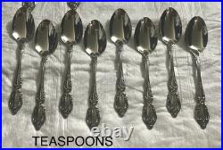 Oneida Deluxe Stainless MONTE CARLO Silverware Set Serving for 8, 40 total