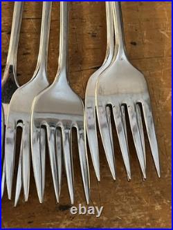 Oneida Deluxe Village Burnished Stainless Flatware Matches Pfaltzgraff 75 Pcs