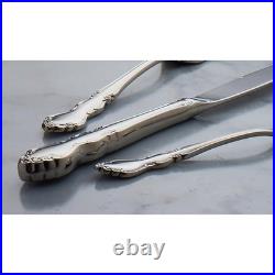 Oneida Dover 20 Piece Flatware Set Elegant Stainless Steel for 4 People Oneida Dover 20 Piece Flatware Set Elegant Stainless Steel for 4 People