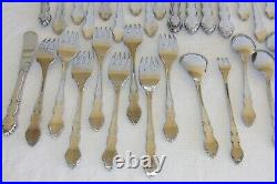 Oneida Dover Cube 41 pc Stainless Flatware Set