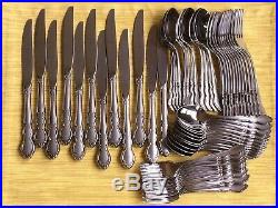 Oneida Dover stainless 18/10 USA flatware Set of 60 pieces