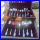 Oneida FLATWARE Stainless SERVICE FOR With 4 TEASPOONS & SERVING PCS 92 lote