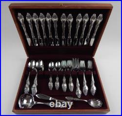 Oneida FREDERICK II Heirloom Cube Mark Stainless Silverware Flatware 12 Settings
