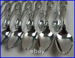 Oneida FREDERICK II Heirloom Cube Mark Stainless Silverware Flatware 12 Settings
