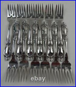 Oneida FREDERICK II Heirloom Cube Mark Stainless Silverware Flatware 12 Settings