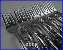 Oneida FREDERICK II Heirloom Cube Mark Stainless Silverware Flatware 12 Settings