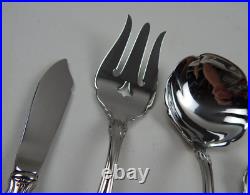 Oneida FREDERICK II Heirloom Cube Mark Stainless Silverware Flatware 12 Settings