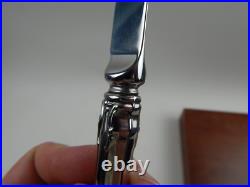 Oneida FREDERICK II Heirloom Cube Mark Stainless Silverware Flatware 12 Settings