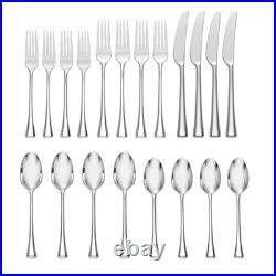 Oneida Faceta 20 Piece Fine Flatware Set Service For 4 18/10 Stainless Steel