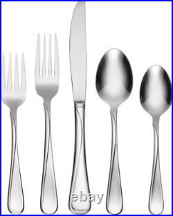 Oneida Flight 65-Piece Flatware Set for 12 Elegant Stainless Steel Dining