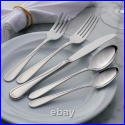 Oneida Flight 65-Piece Flatware Set for 12 Elegant Stainless Steel Dining