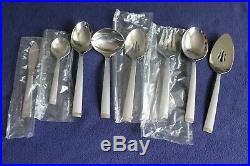 Oneida Frost Community Stainless FIVE 5 Pc Place Settings Hostess Serving Sets