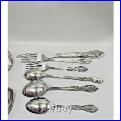 Oneida Galveston Stainless Profile Silverware 8 Place Setting 48 Pieces