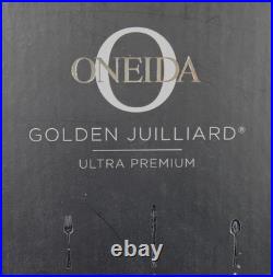 Oneida Golden Juilliard 18/10 Stainless 20pc. Flatware Set Service for Four NEW