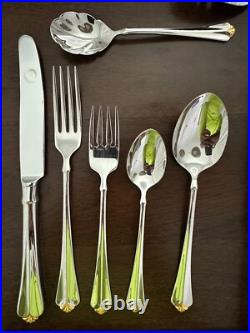 Oneida Golden Julliard 20 Pc Flatware Service for 4 cube mark +3 bonus pieces