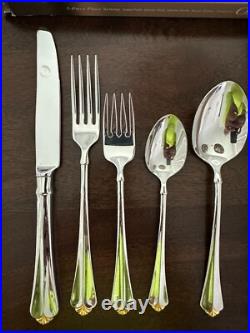 Oneida Golden Julliard 20 Pc Flatware Service for 4 cube mark +3 bonus pieces