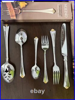 Oneida Golden Julliard 20 Pc Flatware Service for 4 cube mark +3 bonus pieces