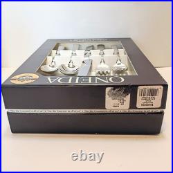 Oneida Gourmet Collection ECHO Stainless Steel 18/10 Flatware 20 Pc Set New Box