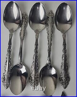 Oneida Heirloom 59 Piece Da Vinci Cube Stainless Steel Flatware 4 Michaelangelo