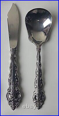 Oneida Heirloom 59 Piece Da Vinci Cube Stainless Steel Flatware 4 Michaelangelo