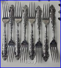 Oneida Heirloom 59 Piece Da Vinci Cube Stainless Steel Flatware 4 Michaelangelo