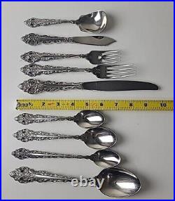 Oneida Heirloom 59 Piece Da Vinci Cube Stainless Steel Flatware 4 Michaelangelo