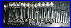 Oneida Heirloom Cube Mark Easton Flatware Lot 42 Pc