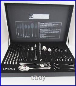 Oneida Heirloom JUILLIARD Stainless Flatware 32 Pc Set Svc/6 NEW in Original Box