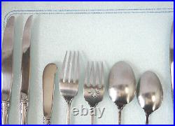 Oneida Heirloom SHELLEY Cube Mark Stainless 1 COMPLETE 7-PIECE PLACE SETTING