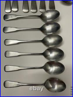 Oneida INDEPENDENCE Set of 6 Place Spoons Forks Deluxe Stainless Flatware 24PCs