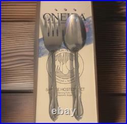 Oneida Jillian 693 Flatware Set Stainless steel 1900 110 Pieces RARE