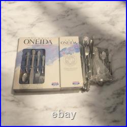 Oneida Jillian 693 Flatware Set Stainless steel 1900 110 Pieces RARE