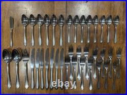 Oneida Joanne Stainless Flatware Mixed Set (set Of 39)