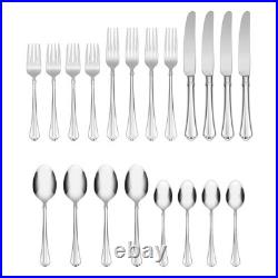 Oneida Juilliard 20 Piece Stainless Steel Flatware Set for 4 Elegant Design
