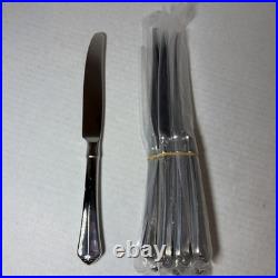 Oneida Juilliard 53 Piece Flatware Set Service for of 8 Stainless Steel 18/10