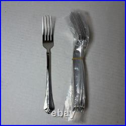 Oneida Juilliard 53 Piece Flatware Set Service for of 8 Stainless Steel 18/10