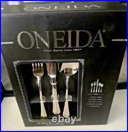 Oneida Juilliard Cube Set Of 20 Stainless Silverware -New
