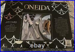 Oneida Juilliard Fine Flatware Set 53 Pieces Including Steak Knives New In Box