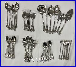 Oneida Kennett Square Distinction Deluxe Stainless Flatware Set Of 55 Pieces WOW