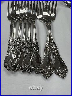 Oneida Kennett Square Distinction Deluxe Stainless Flatware Set Of 55 Pieces WOW