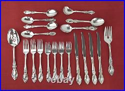 Oneida LOUISIANA Community Stainless Flatware 20Pcs Forks Spoons Steak Knives+