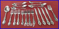 Oneida LOUISIANA Community Stainless Flatware 20Pcs Forks Spoons Steak Knives+