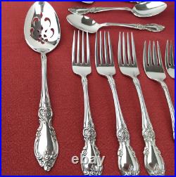 Oneida LOUISIANA Community Stainless Flatware 20Pcs Forks Spoons Steak Knives+