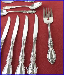 Oneida LOUISIANA Community Stainless Flatware 20Pcs Forks Spoons Steak Knives+