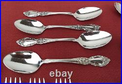 Oneida LOUISIANA Community Stainless Flatware 20Pcs Forks Spoons Steak Knives+