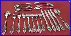 Oneida LOUISIANA Community Stainless Flatware 20Pcs Forks Spoons Steak Knives+