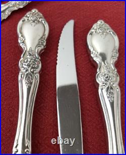 Oneida LOUISIANA Community Stainless Flatware 20Pcs Forks Spoons Steak Knives+