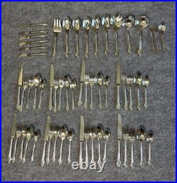 Oneida Leander Stainless Service For 8, 9 Piece Serving Set And More 58 Pieces