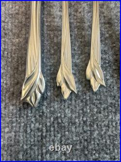 Oneida Leander Stainless Service For 8, 9 Piece Serving Set And More 58 Pieces